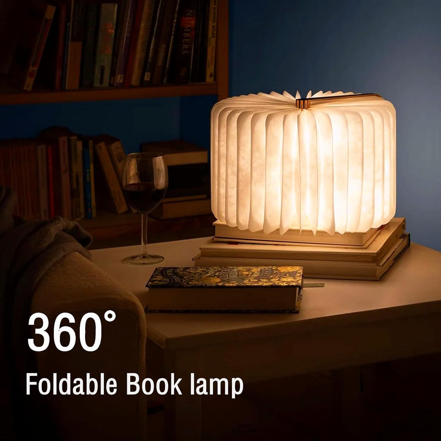 Mini 3D Folding Book Light
