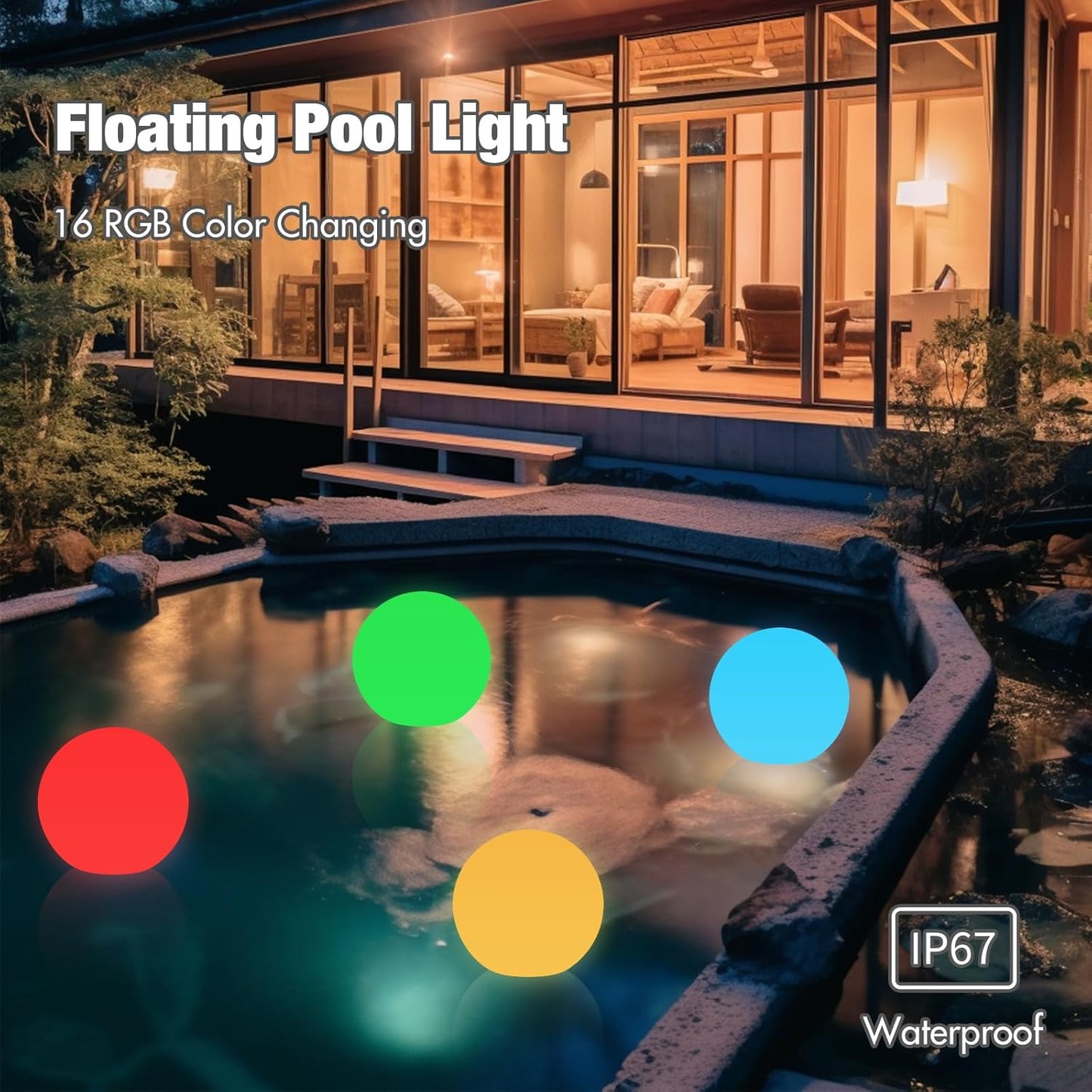 Kids Dimmable Night Light, 16 RGB Color-Changing Globe