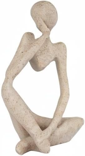 Thinker Style Abstract Sculpture Statue