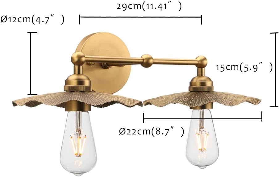 Vintage Brass Sconce