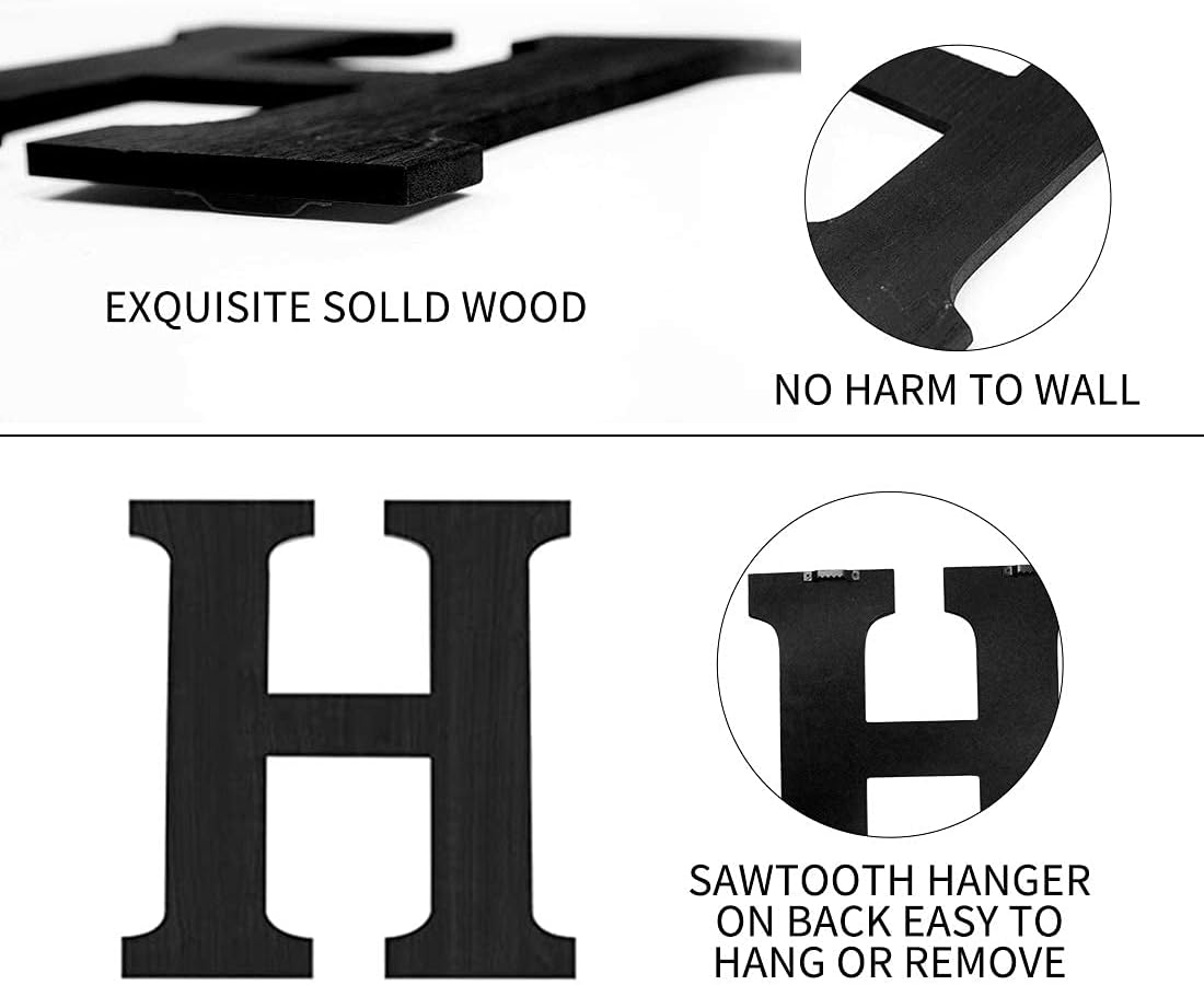 Wood Home Sign with Wreath