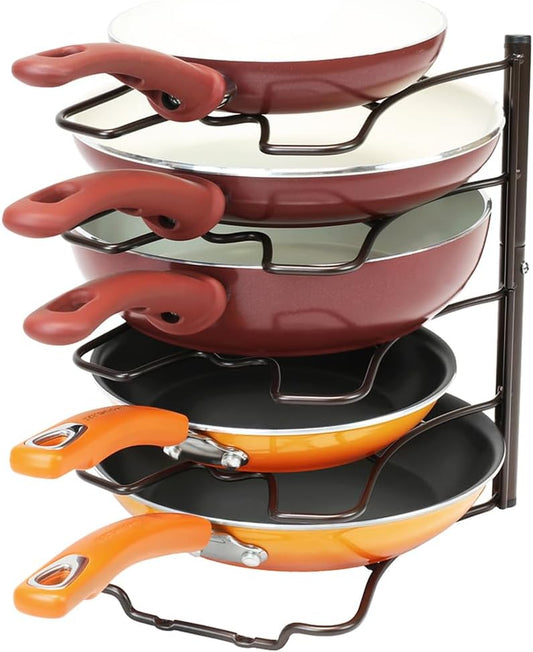 Bronze Pan Organizer Rack