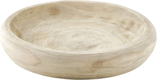 Modern Organic Wooden Decorative Bowl