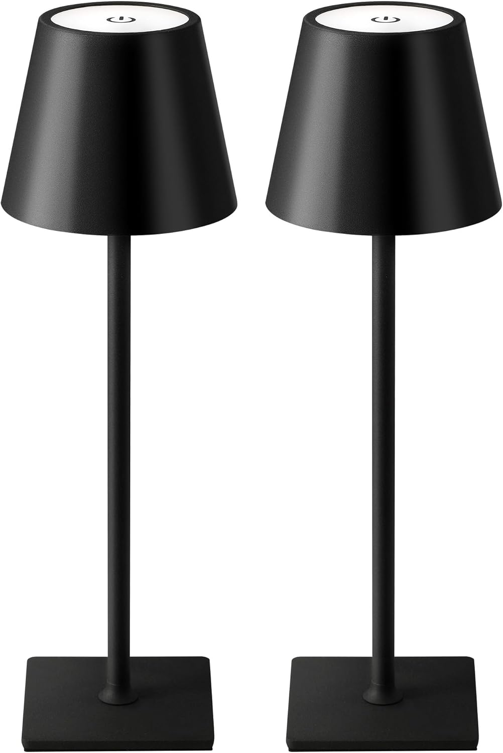 Cordless Black Table Lamp