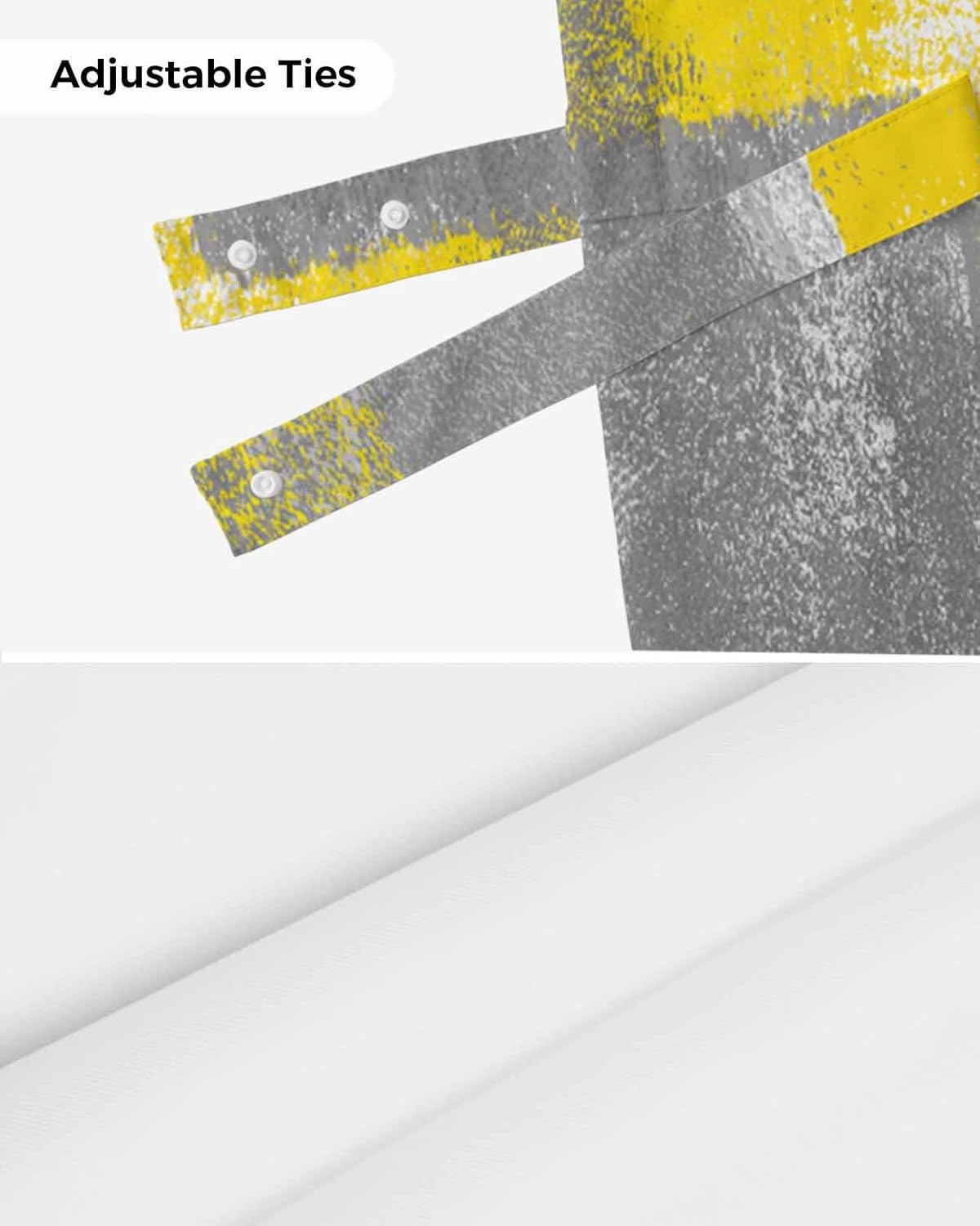 Yellow Graffiti Art Valance