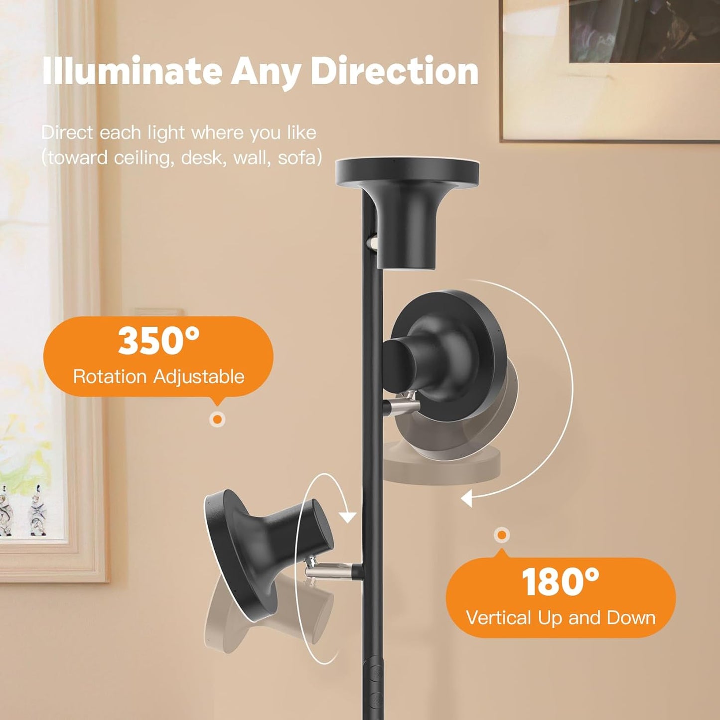 Modern Dimmable LED Floor Lamp