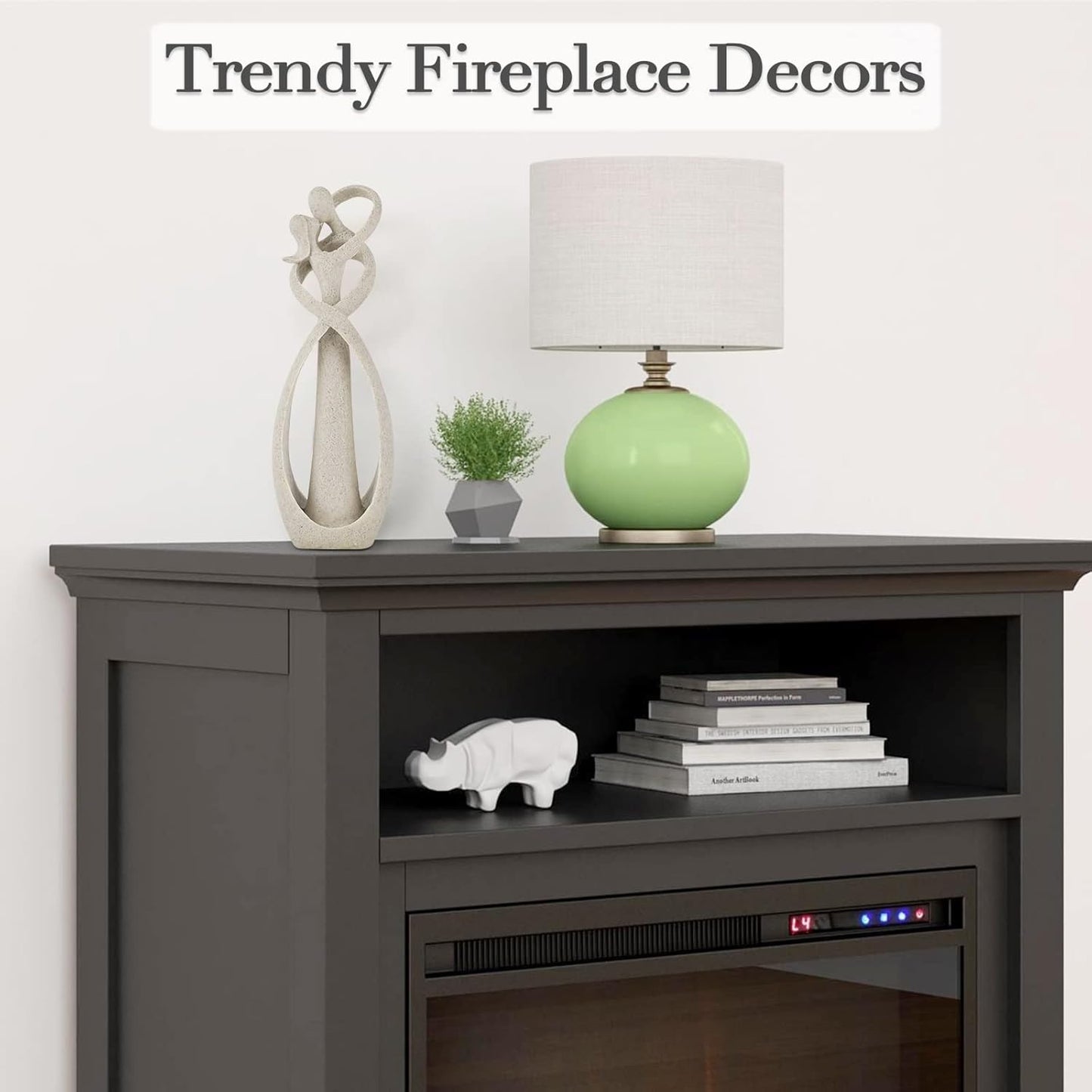 Kissing Lovers Statue Abstract Sculpture