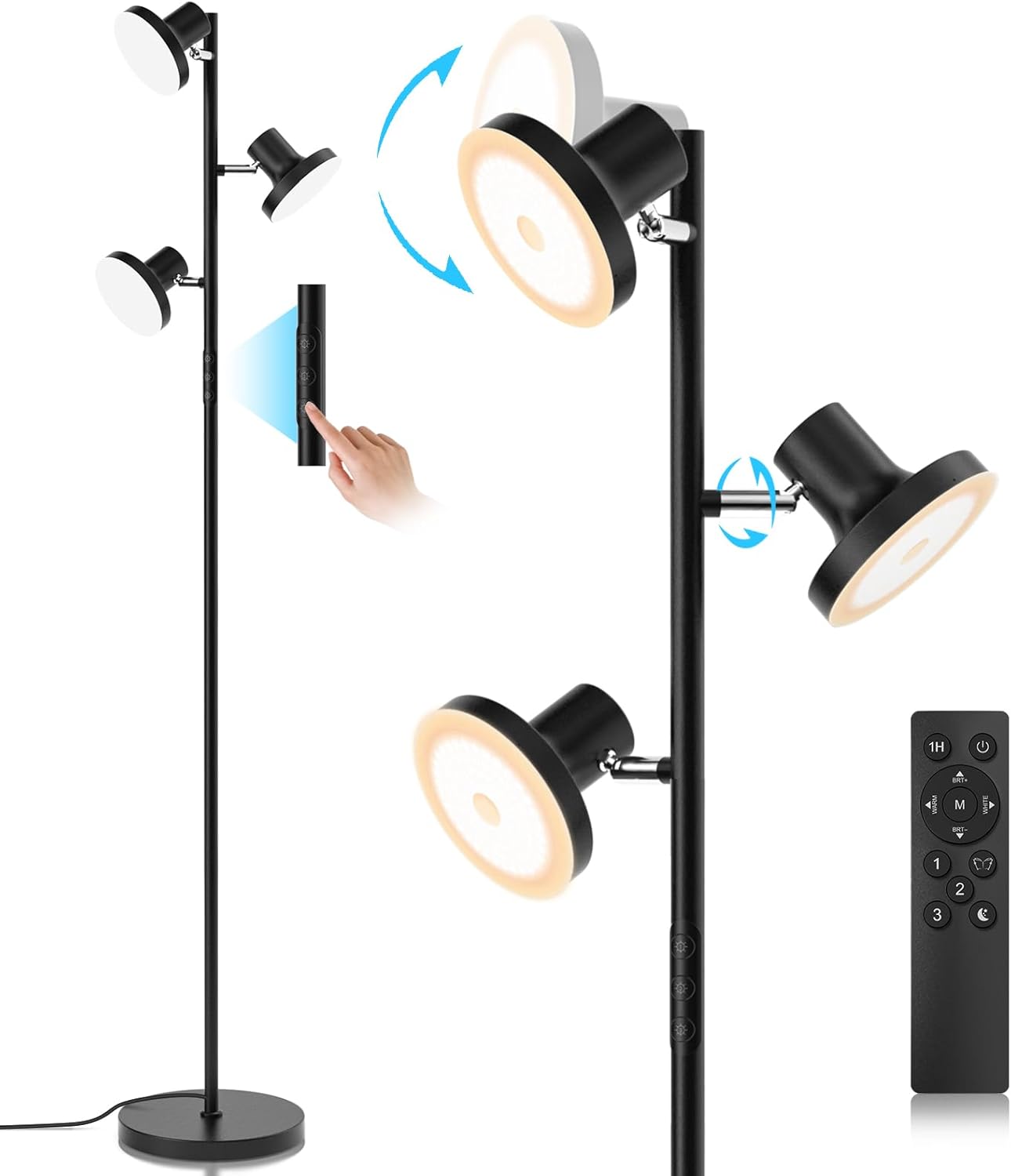 Modern Dimmable LED Floor Lamp