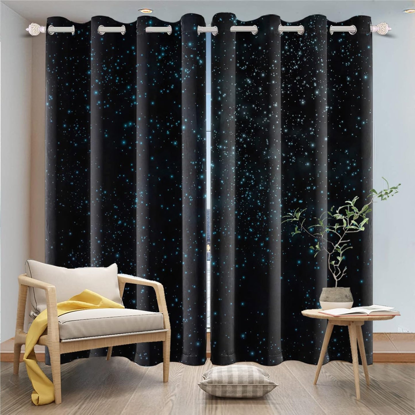 Starry Sky Blackout Curtains