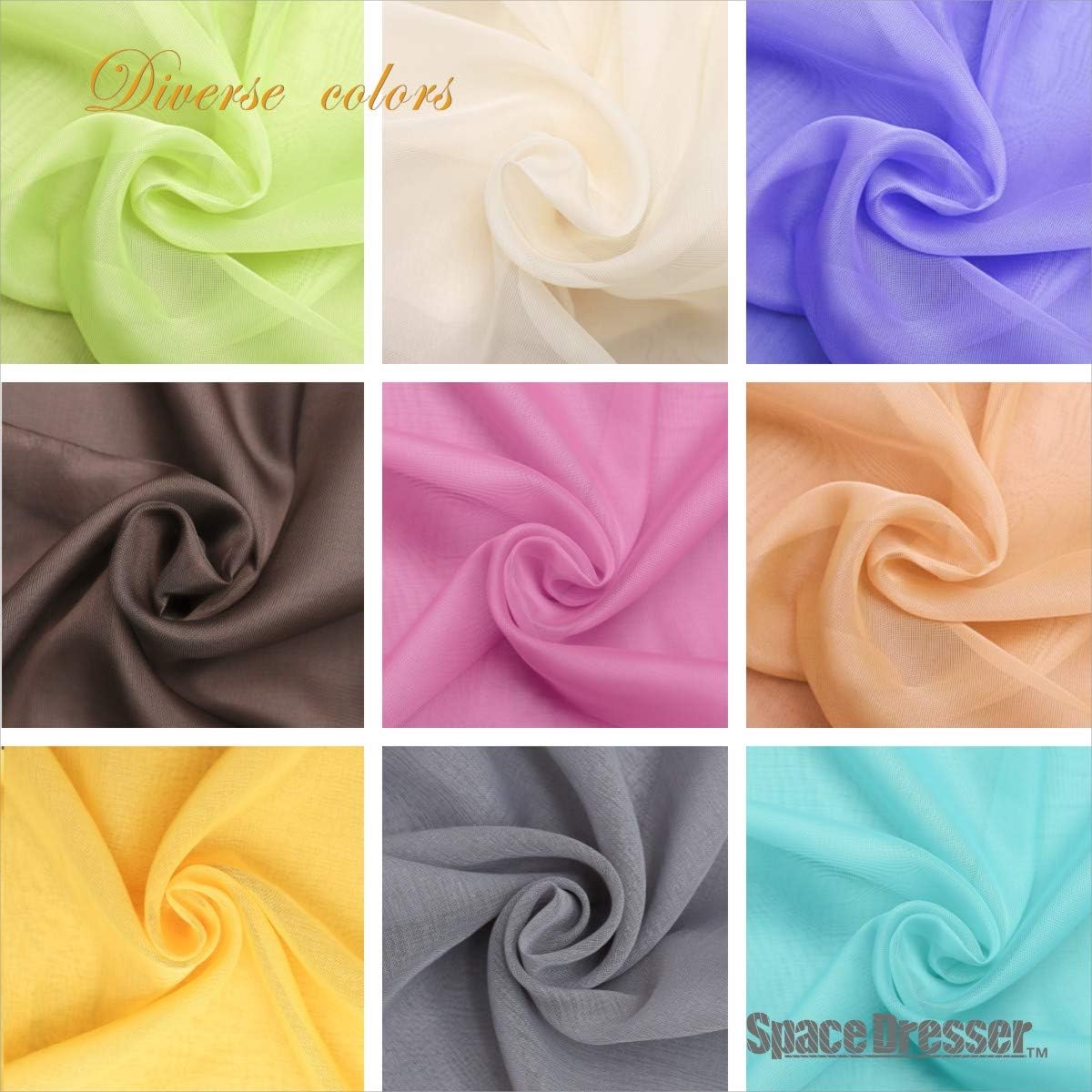 Sheer Voile Curtain Panels