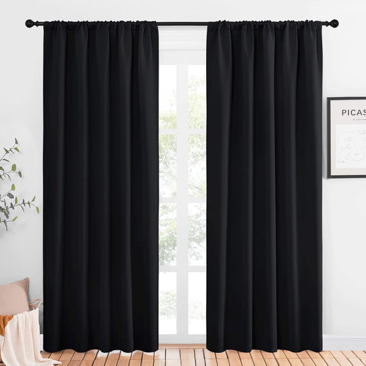 Halloween Black Out Window Curtains