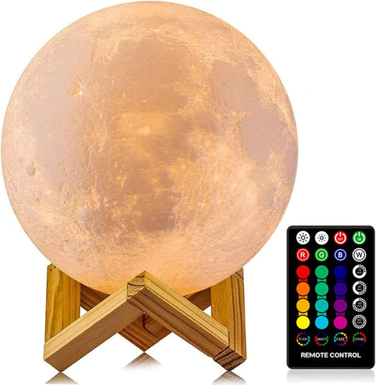 16-Color Moon Lamp