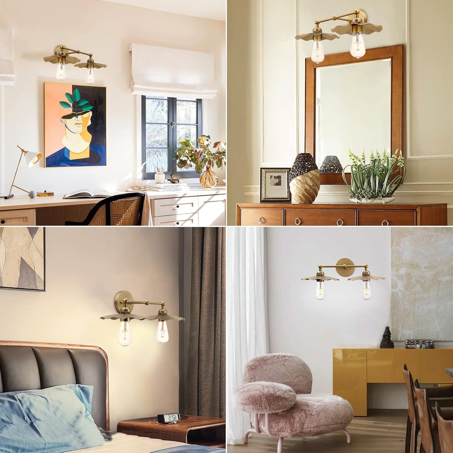 Vintage Brass Sconce