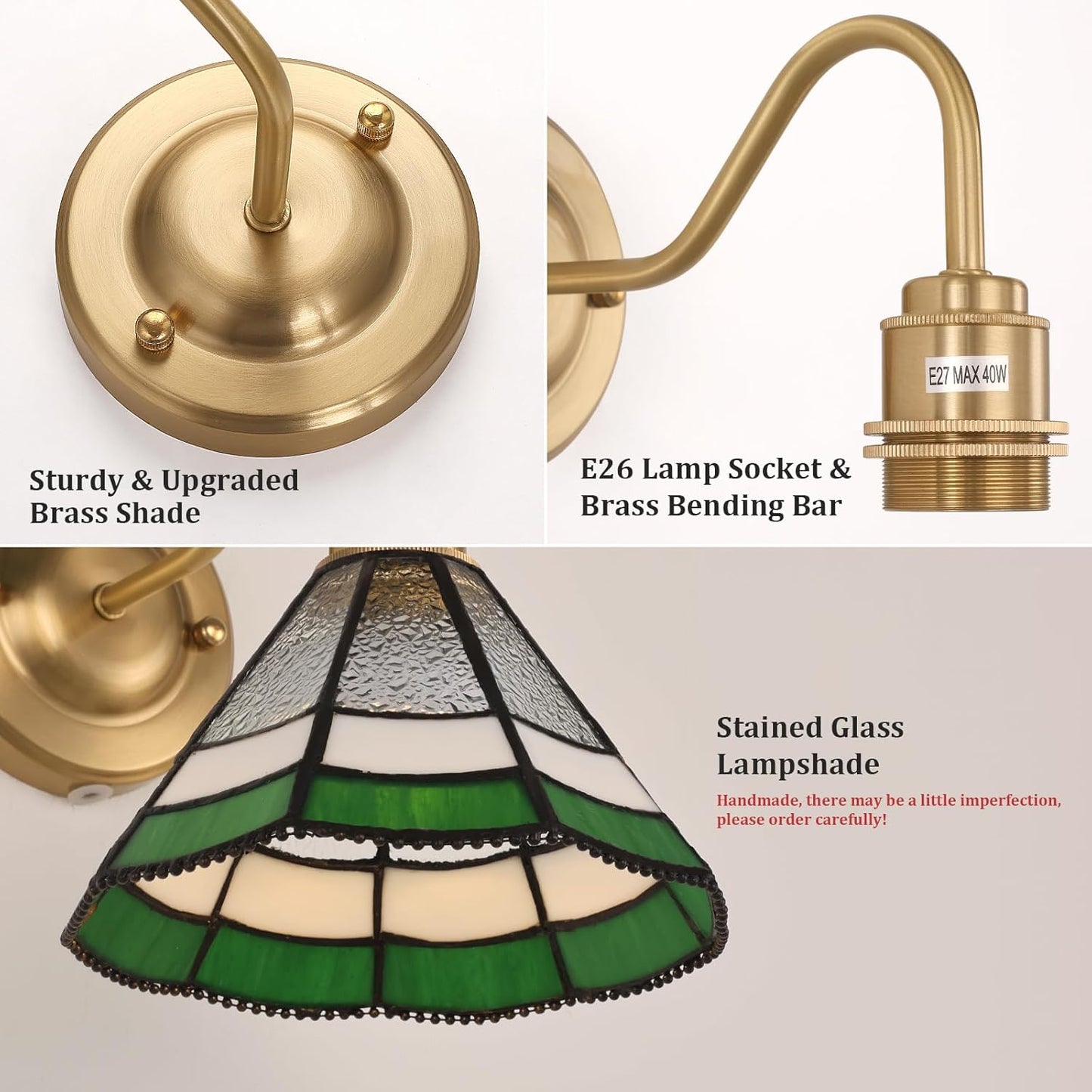 Vintage Blue Wall Sconce