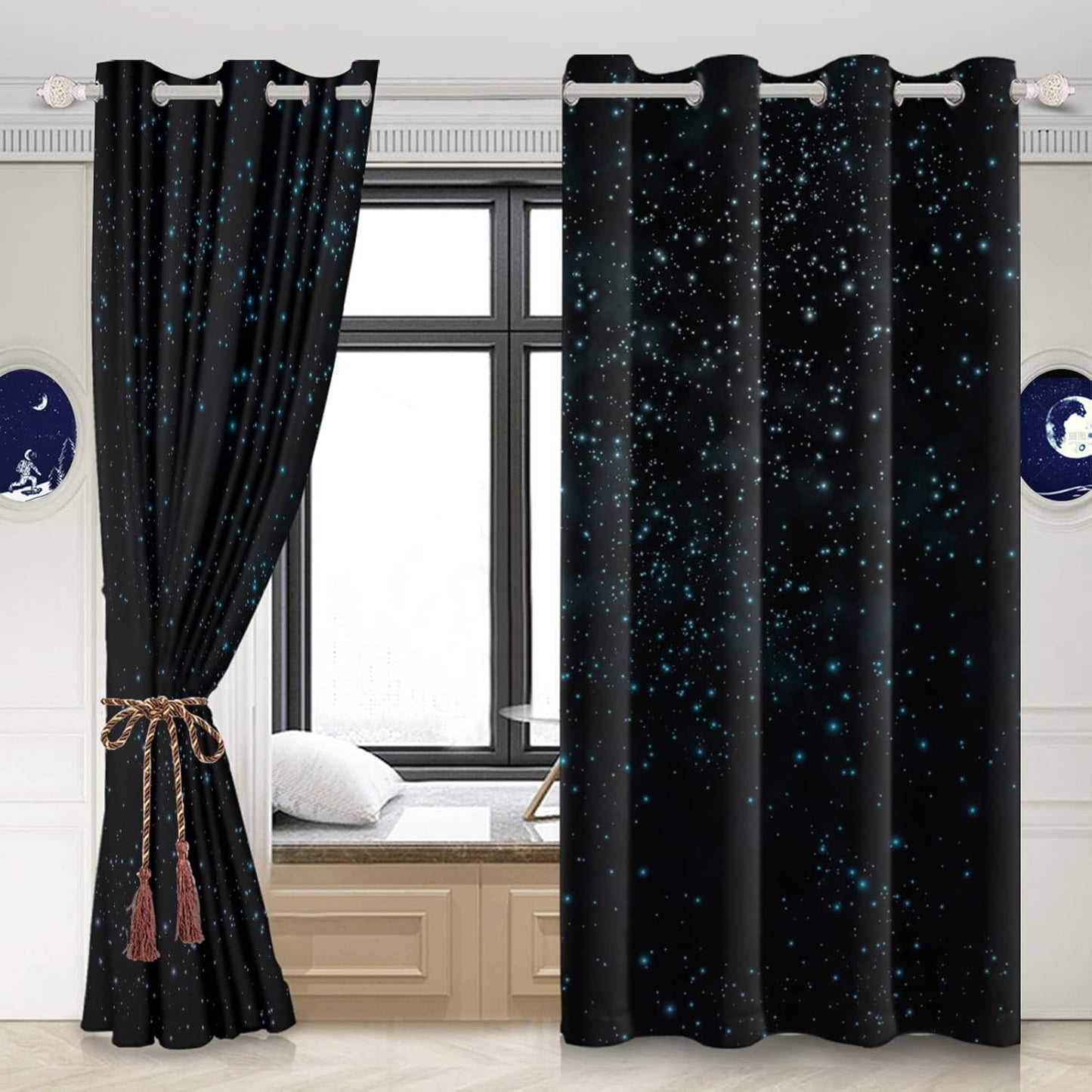 Starry Sky Blackout Curtains