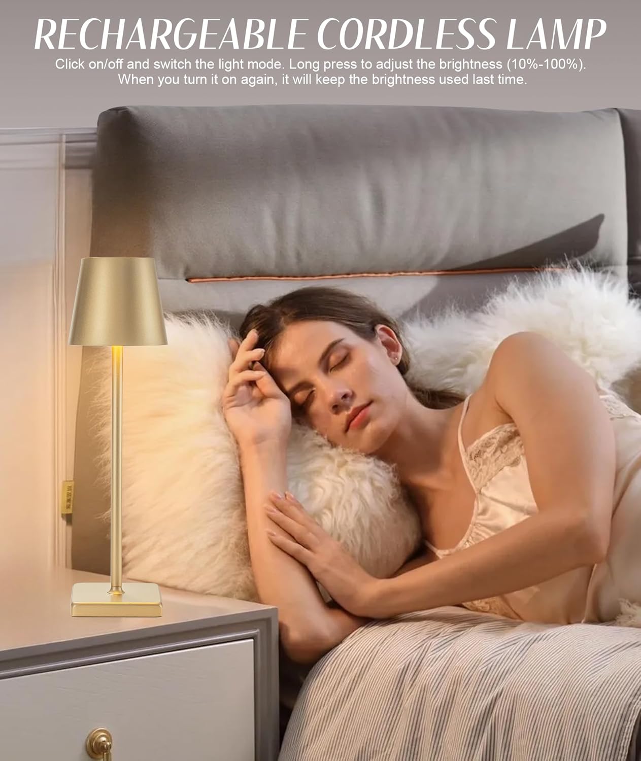 2 Rechargeable Table Lamp