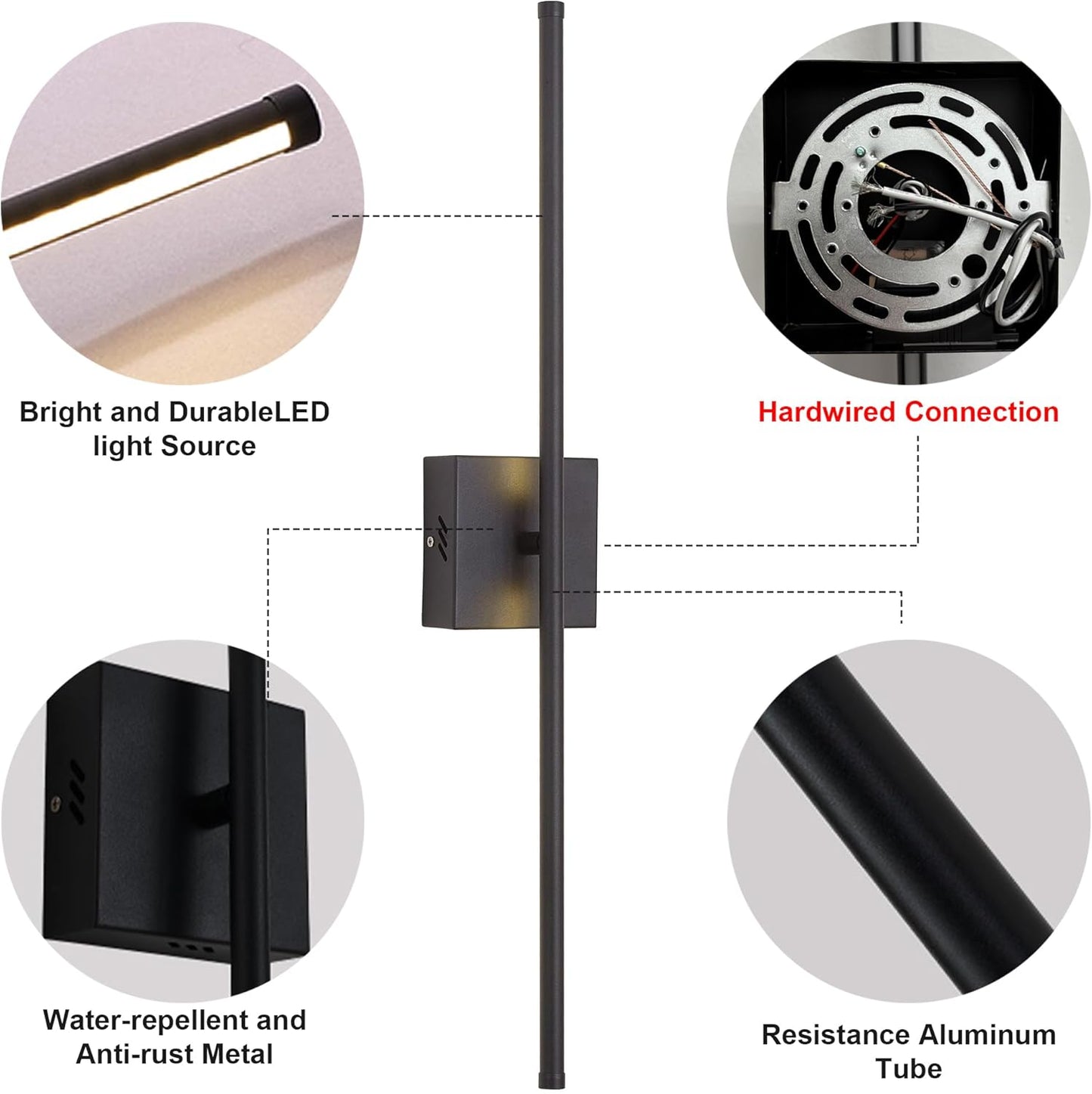 Modern Black Wall Sconces