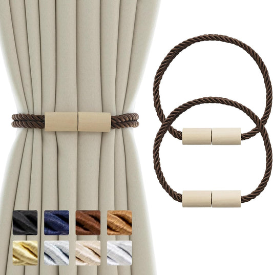 Magnetic Boho Curtain Tiebacks