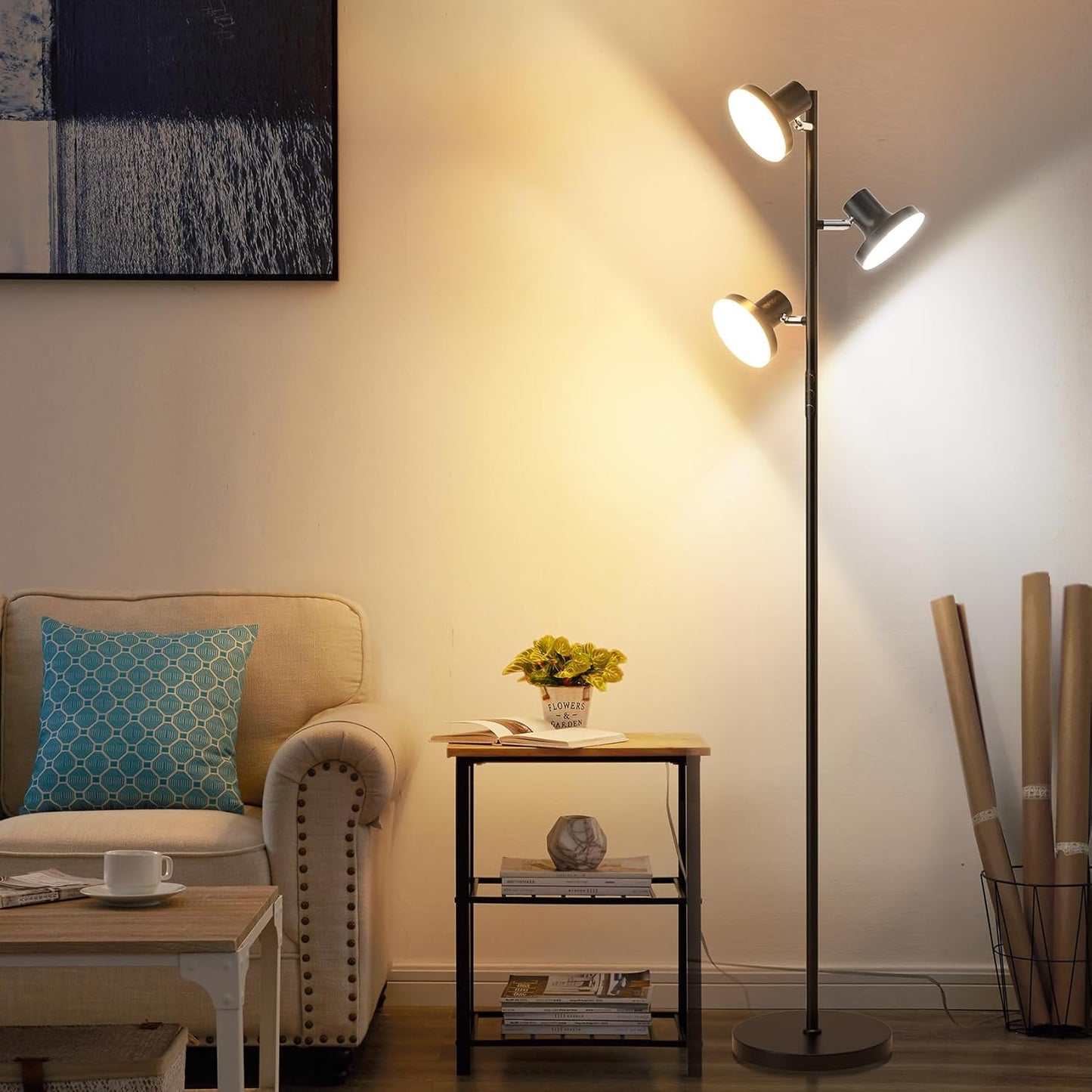 Modern Dimmable LED Floor Lamp