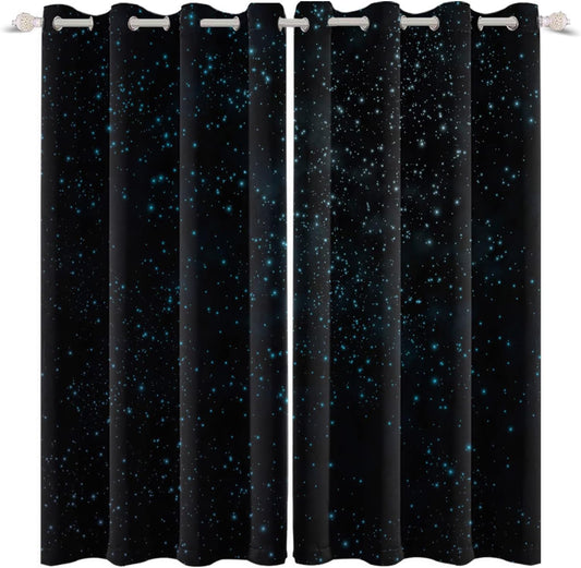 Starry Sky Blackout Curtains