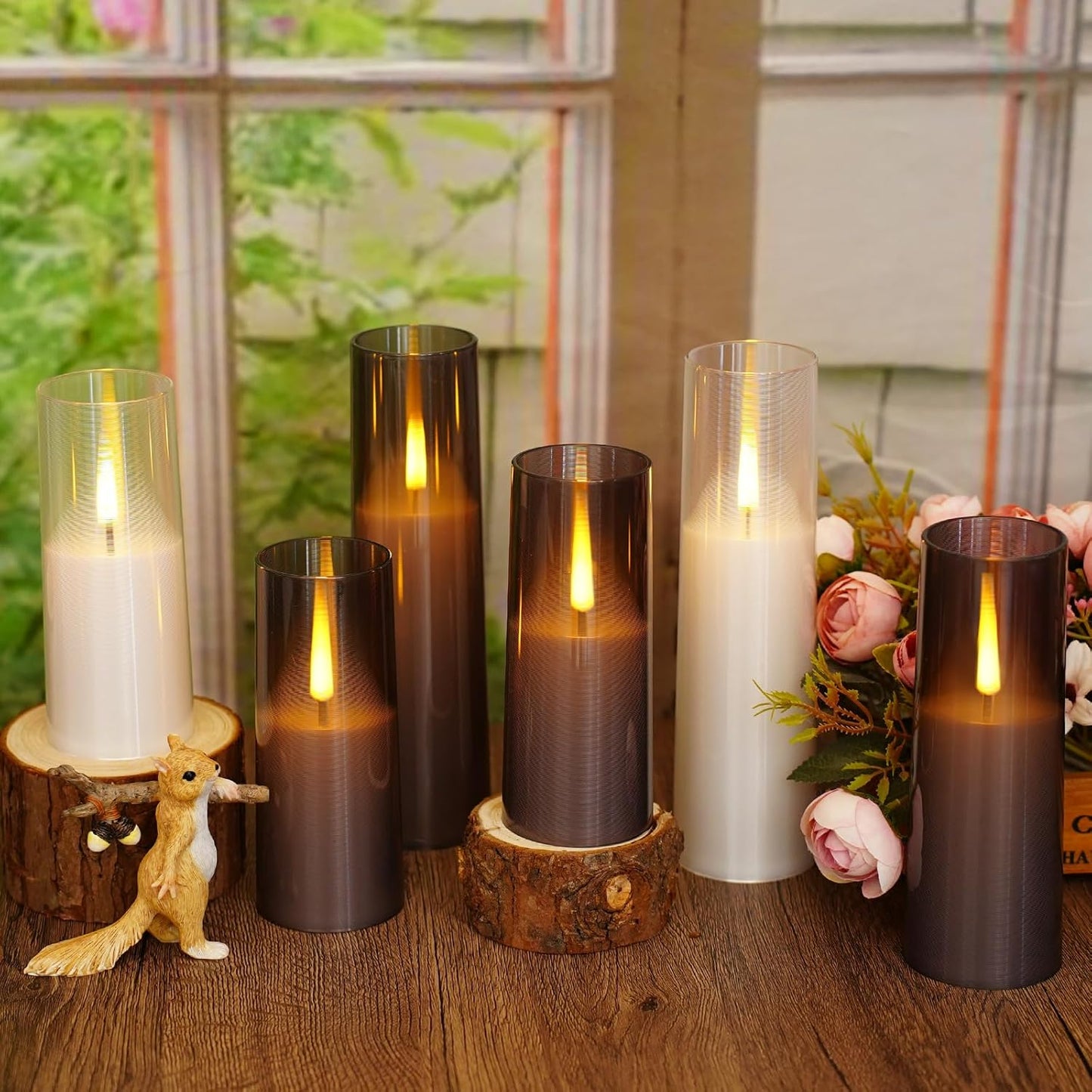 Flameless LED Candle Set