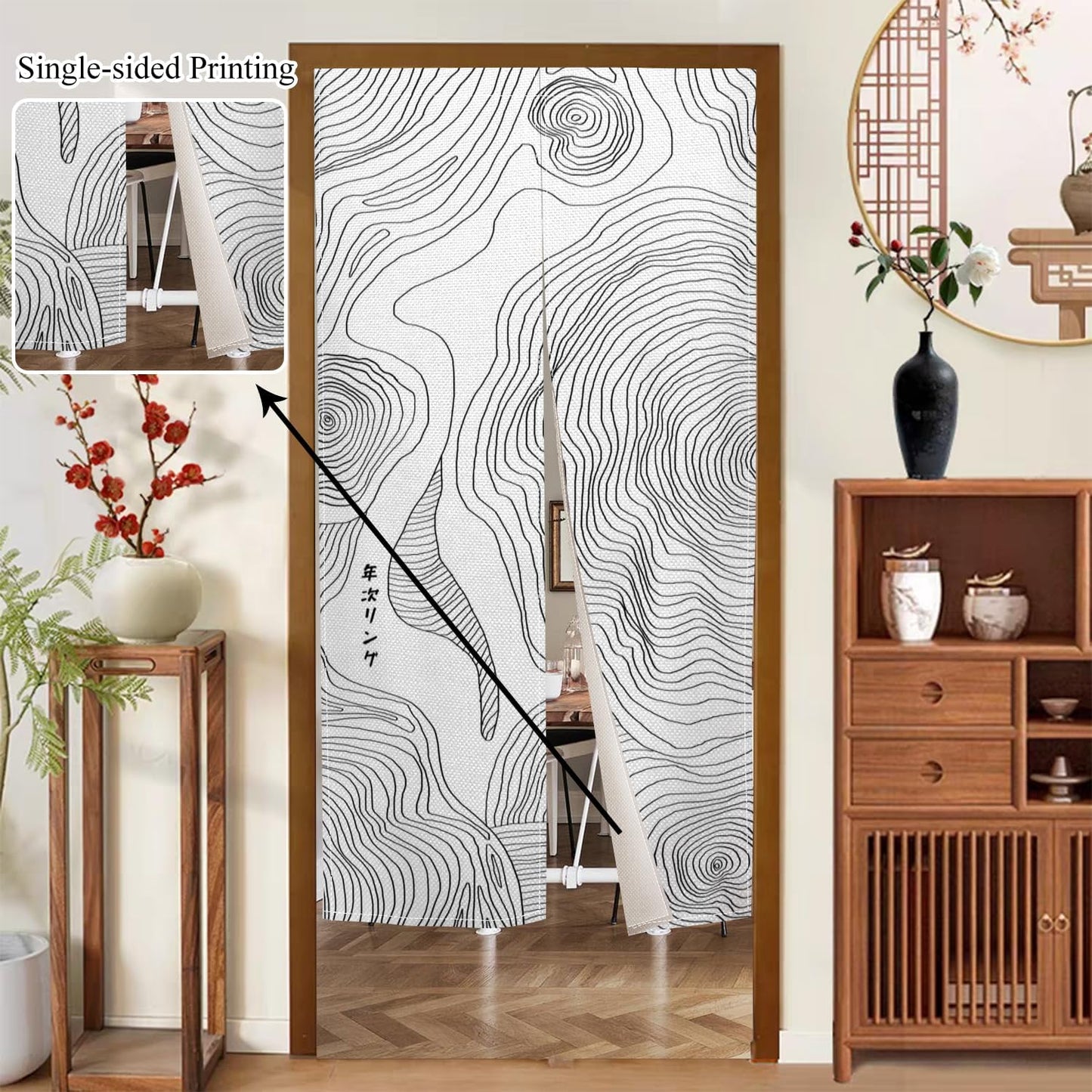 Japanese Noren Door Curtain