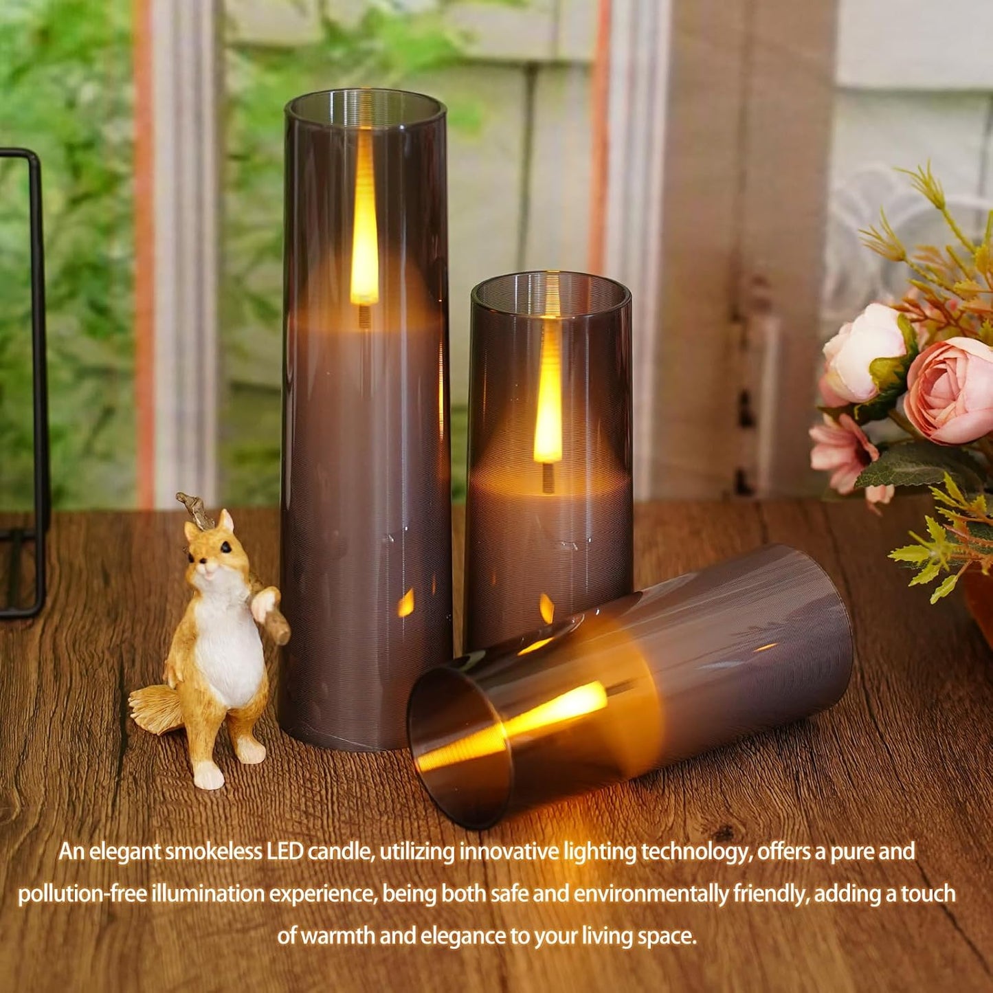 Flameless LED Candle Set