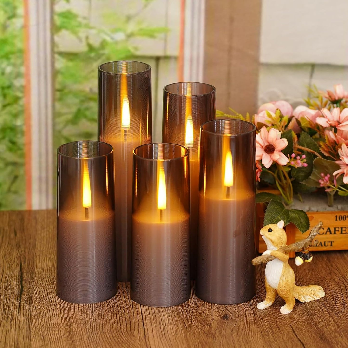 Flameless LED Candle Set
