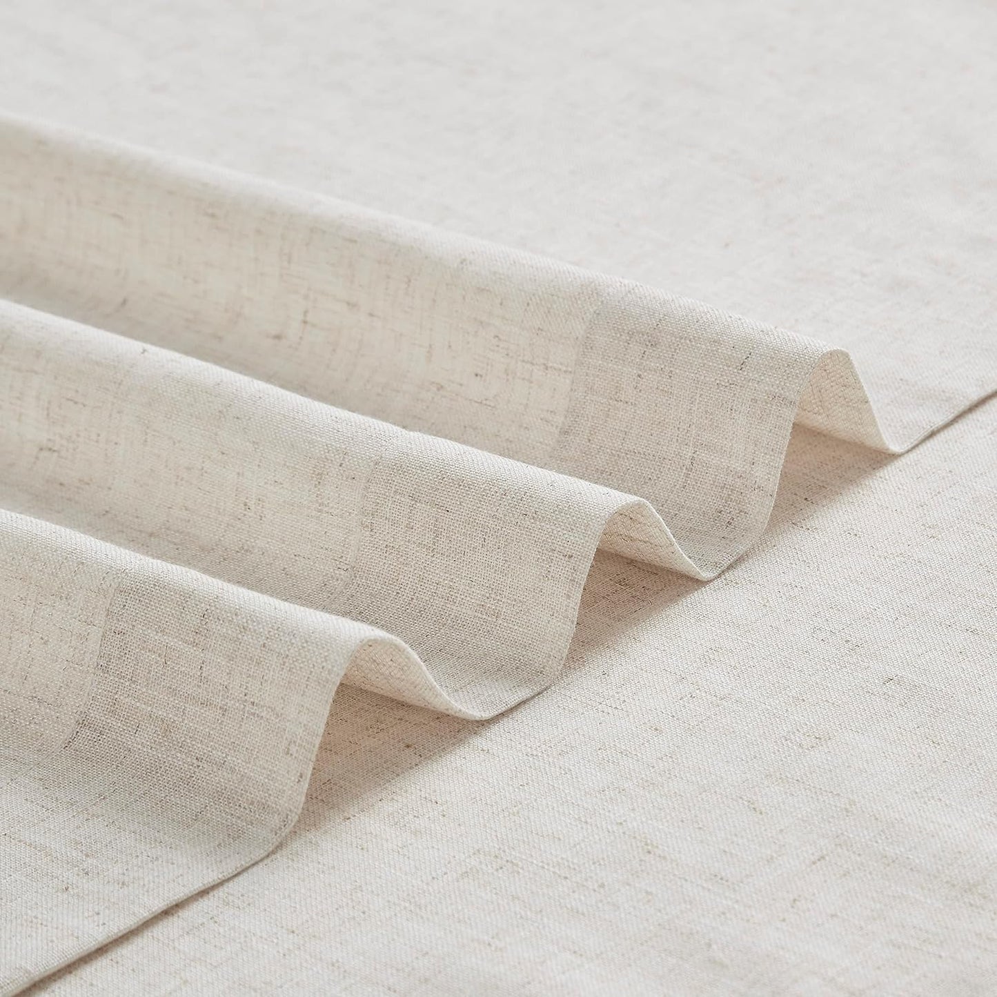 Pleated Semi Sheer Curtains